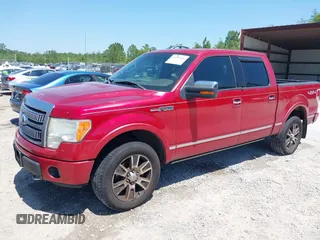 2010 Ford F-150 XL with VIN 1FTFW1EV1AFB45968, listed as a IAAI auction lot 41999566 with 236,641 mi miles. Bid and sale history available at carsss.com. Image 2.