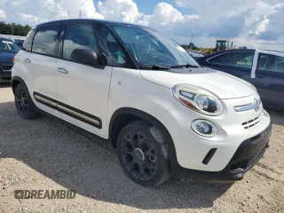 2017 FIAT 500L Trekking with VIN ZFBCFADH0HZ039862, listed as a Copart auction lot 74137724 with 46,318 mi miles and Salvage Title. Bid and sale history available at carsss.com. Image 4.