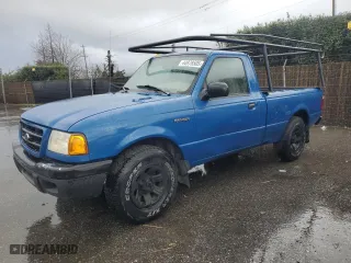 2001 Ford Ranger XL with VIN 1FTYR10C21TA05175, listed as a Copart auction lot 44978505 with 153,317 mi miles and Salvage Title. Bid and sale history available at carsss.com. Image 1.