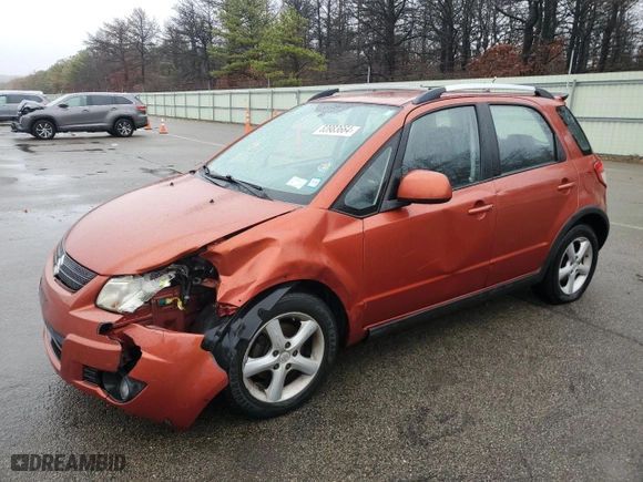 2008 Suzuki SX4 with VIN JS2YB417985105091, listed as a Copart auction lot 83983664 with 143,455 mi miles and Salvage Title. Bid and sale history available at carsss.com. Image 1.