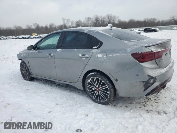 2023 Kia Forte GT with VIN 3KPF44AC6PE620416, listed as a Copart auction lot 87587185 with 47,032 mi miles and Salvage Title. Bid and sale history available at carsss.com. Image 2.