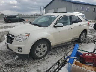 2014 Chevrolet Equinox LTZ with VIN 1GNFLHEK3EZ116264, listed as a Copart auction lot 42937015 with 94,393 mi miles and Salvage Title. Bid and sale history available at carsss.com. Image 1.