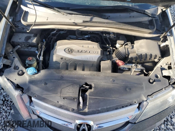 2007 Acura MDX with VIN 2HNYD28247H519075, listed as a Copart auction lot 42725515 with 198,606 mi miles and Salvage Title. Bid and sale history available at carsss.com. Image 12.
