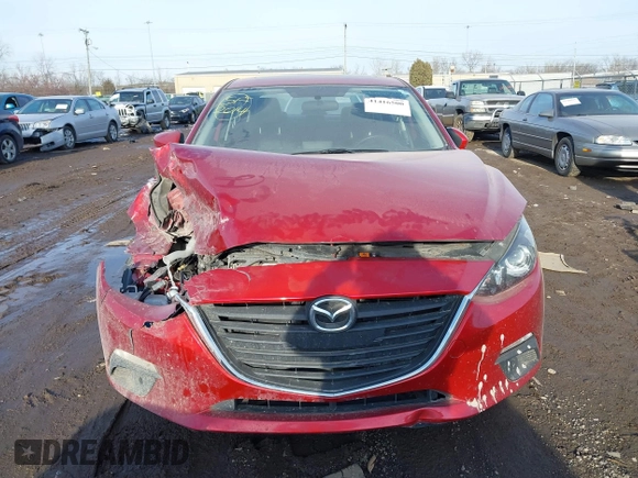 2014 Mazda 3 i Grand Touring with VIN JM1BM1W76E1123407, listed as a IAAI auction lot 41416500 with 95,310 mi miles and . Bid and sale history available at carsss.com. Image 6.
