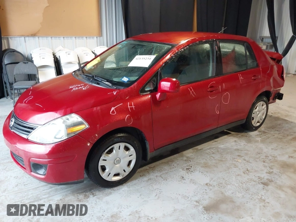 2010 Nissan Versa S with VIN 3N1BC1AP8AL414264, listed as a IAAI auction lot 42135234 with 102,458 mi miles and . Bid and sale history available at DreamBid. Image 2.
