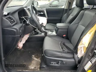 2020 Toyota 4Runner SR5 with VIN JTEBU5JR6L5757396, listed as a Copart auction lot 58993555 with 115,663 mi miles and Salvage title. Bid and sale history available at DreamBid. Image 7.