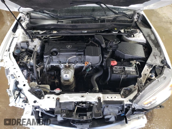 2019 Acura TLX w/A-Spec Pkg with VIN 19UUB1F62KA002053, listed as a Copart auction lot 46813715 with 64,280 mi miles and Salvage title. Bid and sale history available at DreamBid. Image 11.