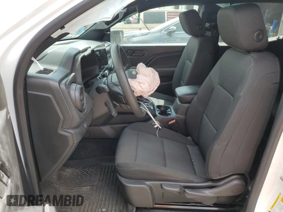 2023 Chevrolet Colorado 2WD Work Truck z VIN 1GCPSBEK1P1132168, wystawiony jako Copart lot #52357255 z przebiegiem 37 867 mil mil oraz Szkoda całkowita • Salvage title. Historia ofert i sprzedaży dostępna na DreamBid. Obrazek 7.