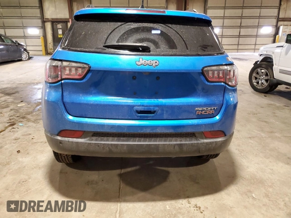 2018 Jeep Compass Sport z VIN 3C4NJCAB0JT251030, wystawiony jako Copart lot #55833785 z przebiegiem 103 713 mil mil oraz Czysty tytuł • Clean title. Historia ofert i sprzedaży dostępna na DreamBid. Obrazek 6.