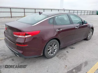 2019 Kia Optima LX with VIN 5XXGT4L35KG339342, listed as a IAAI auction lot 40863899 with 109,223 mi miles. Bid and sale history available at carsss.com. Image 4.