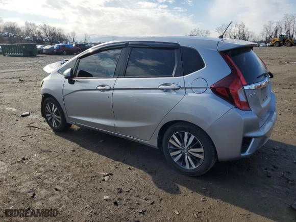 2017 Honda Fit EX with VIN JHMGK5H75HS002350, listed as a Copart auction lot 49056135 with 51,081 mi miles and Salvage Title. Bid and sale history available at carsss.com. Image 2.
