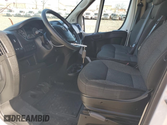 2018 Ram ProMaster Cargo with VIN 3C6URVJG3JE124487, listed as a Copart auction lot 88313815 with 63,393 mi miles and Clean Title. Bid and sale history available at carsss.com. Image 7.