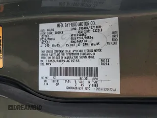 2004 Ford Explorer XLT с VIN 1FMZU73E94UC15155, выставлен на аукционе Copart как лот 58744285 с пробегом 221 396 миль миль и Списание • Salvage title. История ставок и продаж доступна на DreamBid. Изображение 13.