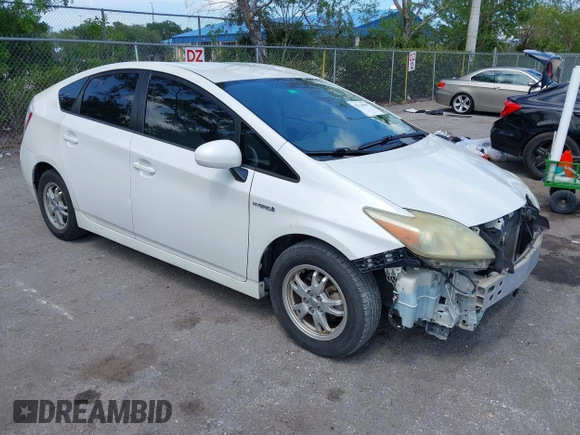 2011 Toyota Prius I with VIN JTDKN3DU9B0260439, listed as a IAAI auction lot 42134988 with 209,932 mi miles and . Bid and sale history available at DreamBid. Image 1.