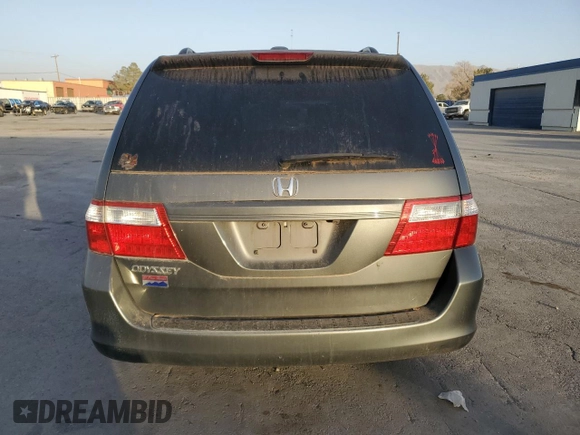 2007 Honda Odyssey EX-L with VIN 5FNRL38727B120069, listed as a Copart auction lot 89003625 with 234,863 mi miles and Salvage Title. Bid and sale history available at carsss.com. Image 6.