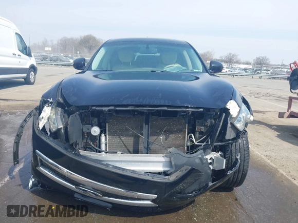 2017 Infiniti QX70 with VIN JN8CS1MW0HM414433, listed as a IAAI auction lot 41791003 with 105,946 mi miles and . Bid and sale history available at DreamBid. Image 12.
