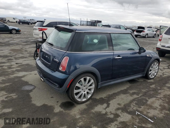 2006 MINI Hardtop S с VIN WMWRE33506TN28448, выставлен на аукционе Copart как лот 53439655 с пробегом 172 789 миль миль и Чистый • Clean title. История ставок и продаж доступна на DreamBid. Изображение 3.