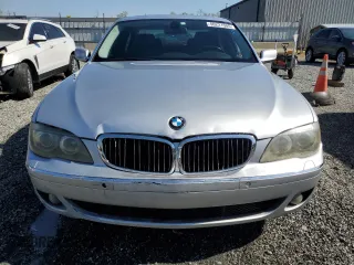 2006 BMW 7 Series 750Li with VIN WBAHN835X6DT59235, listed as a Copart auction lot 50221505 with 172,187 mi miles and Salvage Title. Bid and sale history available at carsss.com. Image 5.
