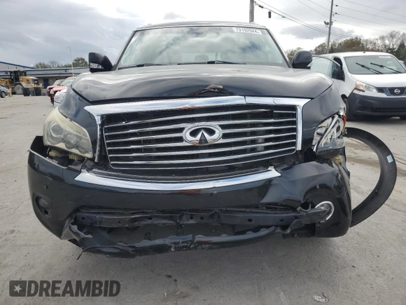 2012 Infiniti QX56 8-passenger with VIN JN8AZ2ND8C9715923, listed as a Copart auction lot 79192944 with 250,177 mi miles and Salvage Title. Bid and sale history available at carsss.com. Image 5.