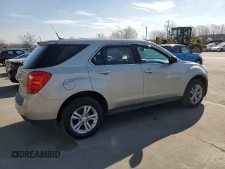 2013 Chevrolet Equinox LS with VIN 1GNALBEK6DZ111081, listed as a Copart auction lot 51157705 with 133,702 mi miles and Salvage Title. Bid and sale history available at carsss.com. Image 3.