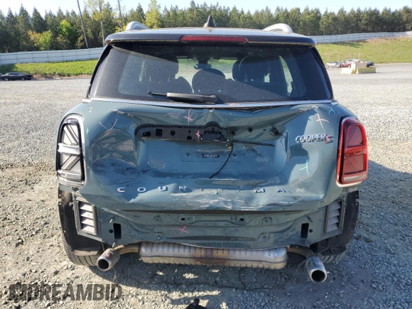 2021 MINI Countryman Cooper S with VIN WMZ53BR03M3N20743, listed as a Copart auction lot 48716094 with 22,555 mi miles and Salvage Title. Bid and sale history available at carsss.com. Image 6.