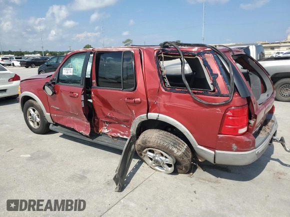 2002 Ford Explorer XLT with VIN 1FMDU73E72ZB96986, listed as a Copart auction lot 71752174 with Not Provided miles and Salvage Title. Bid and sale history available at DreamBid. Image 2.