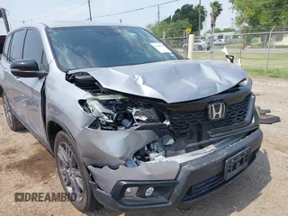 2021 Honda Passport EX-L with VIN 5FNYF7H59MB007174, listed as a IAAI auction lot 42280162 with 67,191 mi miles and . Bid and sale history available at DreamBid. Image 1.