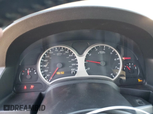 2005 Chevrolet Equinox LT with VIN 2CNDL63F556016829, listed as a Copart auction lot 46444685 with 106,150 mi miles and Salvage Title. Bid and sale history available at carsss.com. Image 9.