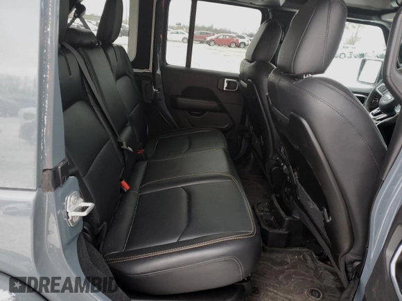 2024 Jeep Wrangler Sahara with VIN 1C4RJXP67RW229289, listed as a Copart auction lot 45551245 with 17,190 mi miles and Clean Title. Bid and sale history available at DreamBid. Image 10.