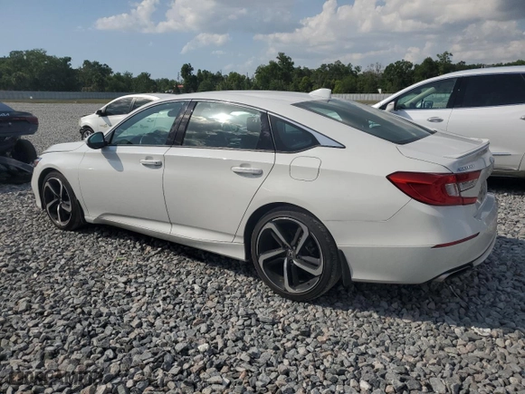 2018 Honda Accord Sedan Sport 1.5T with VIN 1HGCV1F34JA039340, listed as a Copart auction lot 47256705 with 103,623 mi miles and Salvage Title. Bid and sale history available at carsss.com. Image 2.