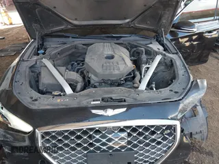 2019 Genesis G70 Advanced with VIN KMTG44LA7KU026266, listed as a IAAI auction lot 42045554 with 82,248 mi miles and . Bid and sale history available at DreamBid. Image 10.