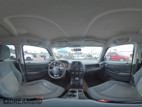 2014 Jeep Patriot Altitude with VIN 1C4NJPBAXED595327, listed as a Copart auction lot 53665005 with 134,771 mi miles and Salvage Title. Bid and sale history available at DreamBid. Image 13.