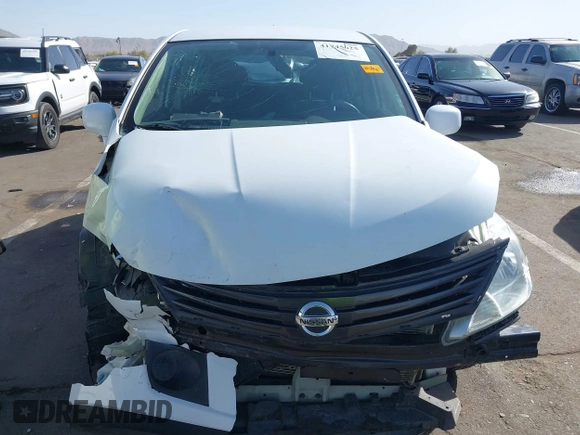 2010 Nissan Versa 1.8 S with VIN 3N1BC1CP0AL389129, listed as a IAAI auction lot 41745625 with 115,854 mi miles. Bid and sale history available at carsss.com. Image 13.