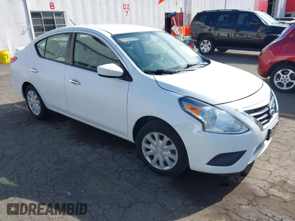 2017 Nissan Versa SV with VIN 3N1CN7AP0HL850490, listed as a IAAI auction lot 42207099 with 150,145 mi miles and . Bid and sale history available at DreamBid. Image 1.