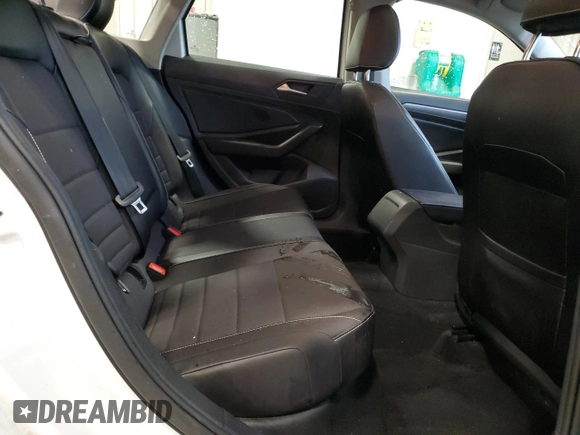 2023 Volkswagen Jetta SE with VIN 3VW7M7BU9PM026886, listed as a Copart auction lot 55356075 with 21,285 mi miles and Salvage title. Bid and sale history available at DreamBid. Image 10.