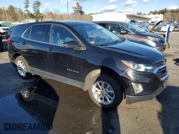 2019 Chevrolet Equinox LT with VIN 2GNAXUEV8K6232813, listed as a Copart auction lot 48414775 with 95,312 mi miles and Salvage Title. Bid and sale history available at DreamBid. Image 4.