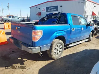 2012 Ford F-150 XL with VIN 1FTFW1CF1CKD35808, listed as a IAAI auction lot 41658233 with 1 mi miles. Bid and sale history available at carsss.com. Image 4.
