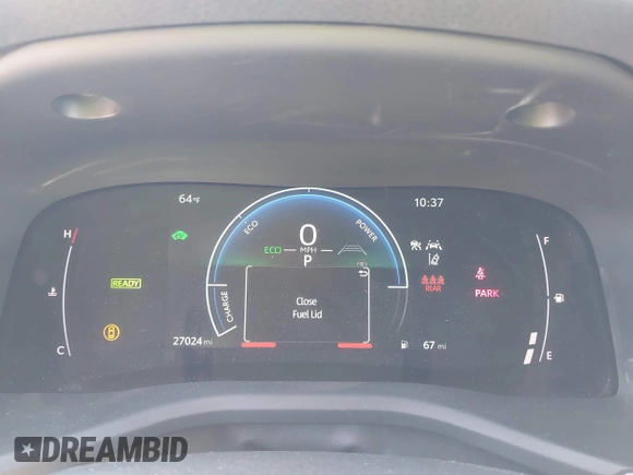 2025 Toyota Camry LE with VIN 4T1DAACK4SU513633, listed as a IAAI auction lot 42034741 with 27,024 mi miles and . Bid and sale history available at DreamBid. Image 7.