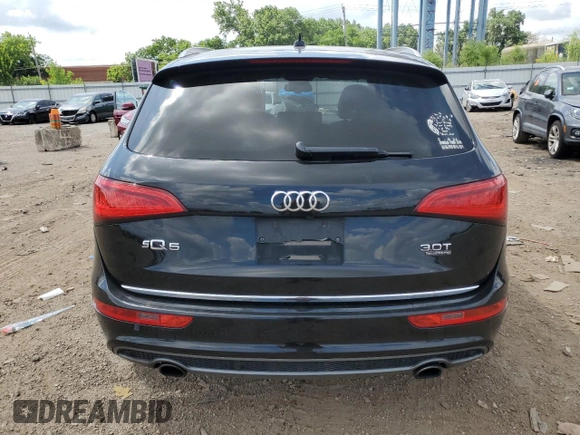 2015 Audi Q5 Premium Plus with VIN WA1DGAFP6FA087519, listed as a Copart auction lot 62782455 with 178,167 mi miles and Salvage title. Bid and sale history available at DreamBid. Image 6.