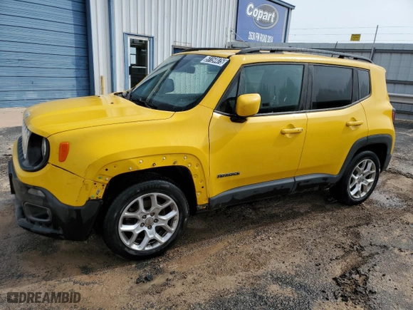 2018 Jeep Renegade Latitude with VIN ZACCJABB0JPJ22669, listed as a Copart auction lot 51154475 with 122,996 mi miles and Clean Title. Bid and sale history available at carsss.com. Image 1.