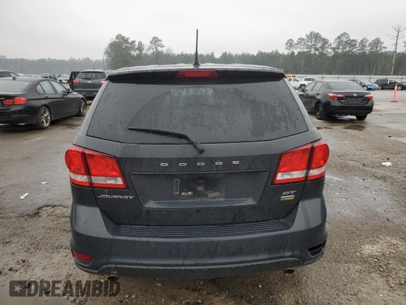 2018 Dodge Journey GT with VIN 3C4PDCEG4JT511693, listed as a Copart auction lot 45812025 with Not Provided miles and Salvage Title. Bid and sale history available at carsss.com. Image 6.