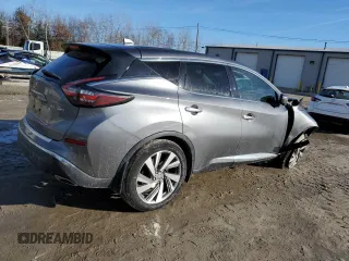 2021 Nissan Murano SL with VIN 5N1AZ2CS7MC110157, listed as a Copart auction lot 86660264 with Not Provided miles and Salvage Title. Bid and sale history available at DreamBid. Image 3.