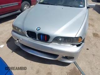 2003 BMW 5 Series 530iA with VIN WBADT63443CK38704, listed as a IAAI auction lot 41779122 with 103,198 mi miles. Bid and sale history available at carsss.com. Image 6.