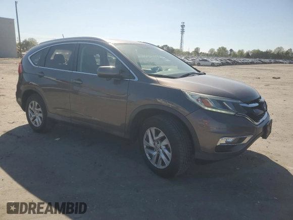 2015 Honda CR-V EX-L with VIN 2HKRM4H70FH653699, listed as a Copart auction lot 51898785 with 117,709 mi miles and Salvage Title. Bid and sale history available at carsss.com. Image 4.