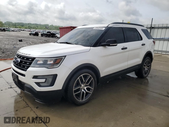 2016 Ford Explorer Sport z VIN 1FM5K8GT1GGA95650, wystawiony jako Copart lot #53968585 z przebiegiem 174 031 mil mil oraz Szkoda całkowita • Salvage title. Historia ofert i sprzedaży dostępna na DreamBid. Obrazek 1.
