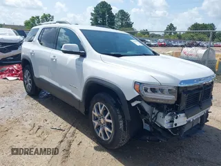 2021 GMC Acadia SLT with VIN 1GKKNMLS7MZ105137, listed as a IAAI auction lot 42526856 with 16,290 mi miles and . Bid and sale history available at DreamBid. Image 1.