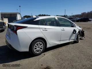2021 Toyota Prius L Eco with VIN JTDKAMFU9M3148384, listed as a Copart auction lot 52509565 with 159,435 mi miles and Clean Title. Bid and sale history available at carsss.com. Image 3.