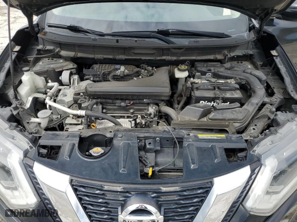 2017 Nissan Rogue S with VIN JN8AT2MT9HW130352, listed as a Copart auction lot 53436805 with 76,531 mi miles and Clean Title. Bid and sale history available at carsss.com. Image 12.