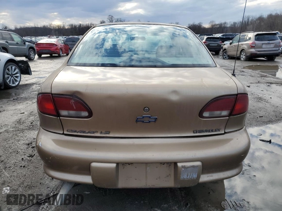 1998 Chevrolet Cavalier LS with VIN 1G1JF5241W7145752, listed as a Copart auction lot 46811815 with 69,088 mi miles and Salvage Title. Bid and sale history available at carsss.com. Image 6.