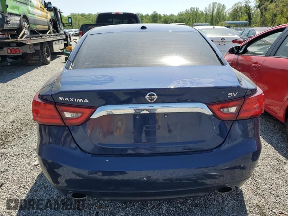 2017 Nissan Maxima SV with VIN 1N4AA6APXHC453803, listed as a Copart auction lot 52447455 with 132,270 mi miles and Salvage title. Bid and sale history available at DreamBid. Image 6.